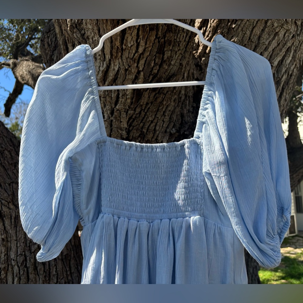 Abercrombie&Fitch Puff Sleeve Mini Dress - Picture 3 of 8